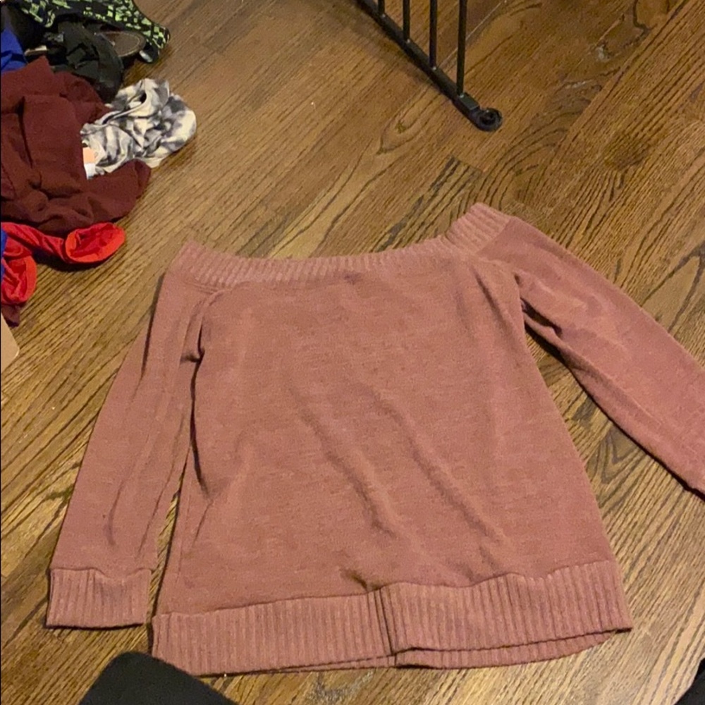 Off the Shoulder Sweater
